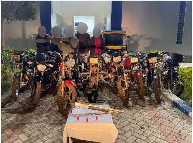 بعد 11 واقعة .. ضبط عصابة سرقة الدراجات النارية في المنوفية