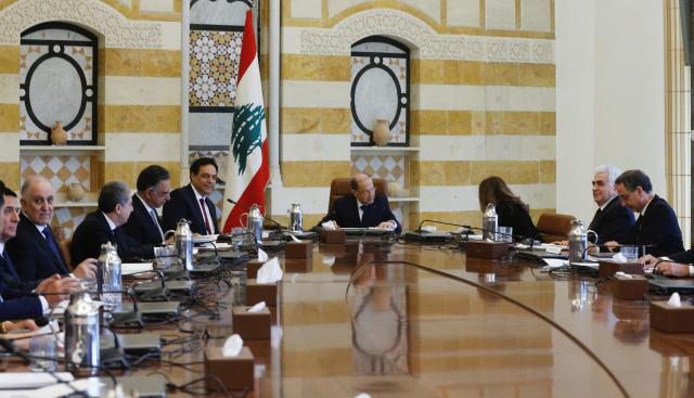 جلسات الحكومة اللبنانية