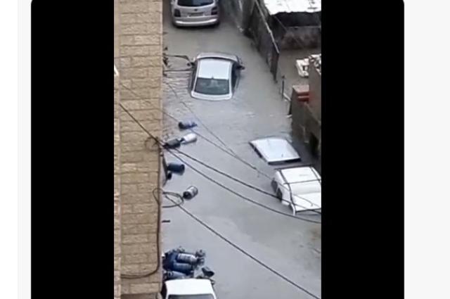 شاهد.. أمطار غزيرة تضرب إسرائيل