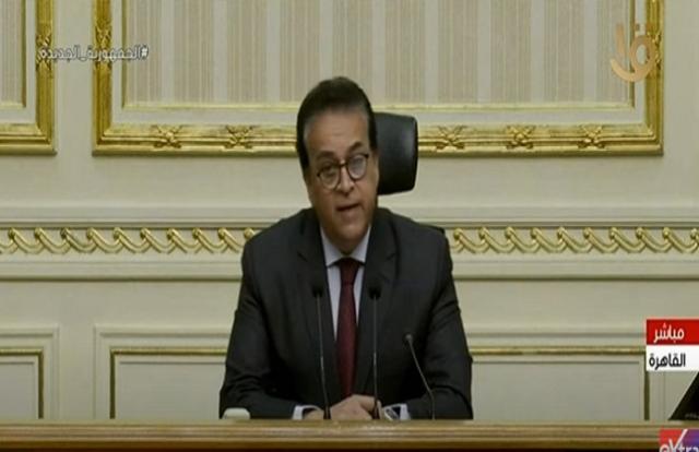 «عبد الغفار» يكشف موقف إصابات «كورونا»