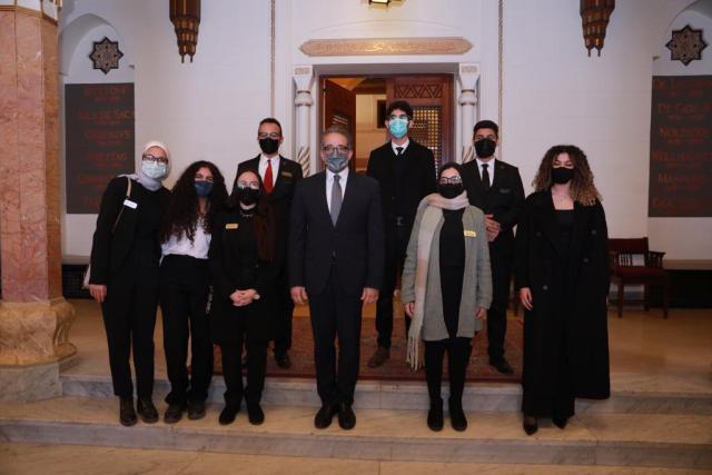 صورة من الزيارة 