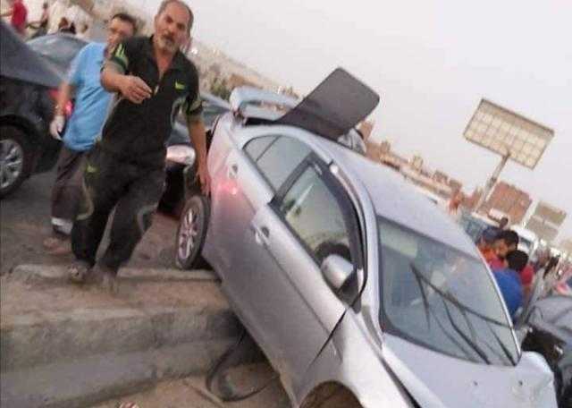 3 حوادث سير بالمنيا تسفر عن مصرع 3 أشقاء وإصابة 7 آخرين