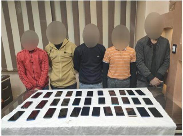 سقوط عصابة «الموبايلات» في الدقهلية