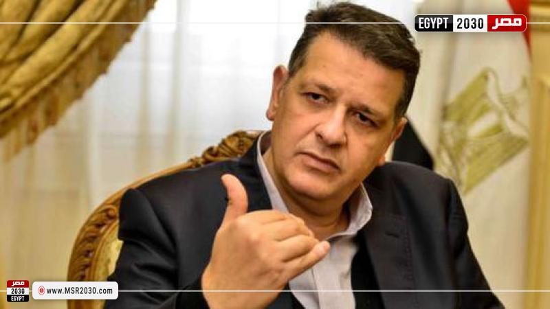 النائب طارق رضوان ، رئيس لجنة حقوق الإنسان بمجلس النواب