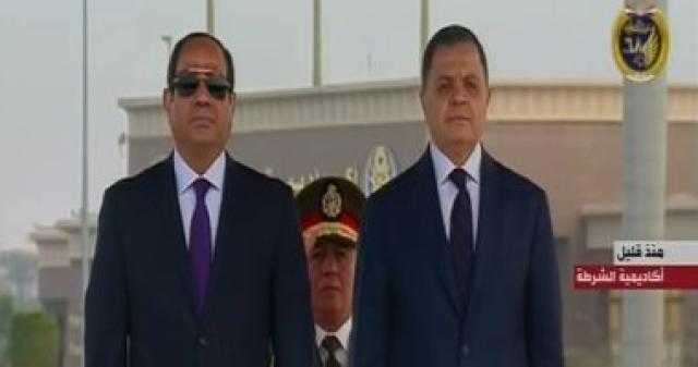 بث مباشر.. احتفالية الداخلية بعيد الشرطة بحضور السيسي