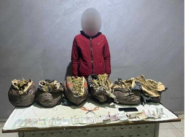 ضبط عنصر إجرامي بالجيزة بحوزته 20 كيلو بانجو