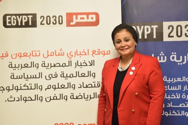 النائبة عبلة الألفى ، عضو لجنة الصحة بالبرلمان