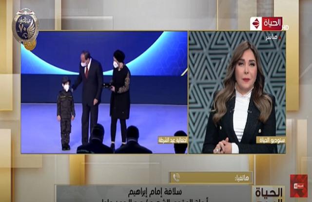 أرملة الشهيد عبد الرحمن عادل عن تكريم الرئيس: «الدولة في ضهرنا»- فيديو