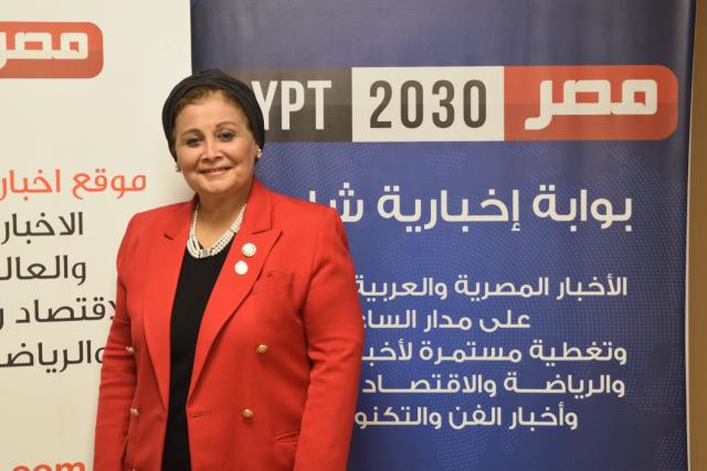 النائبة عبلة الألفى ، عضو لجنة الصحة بالبرلمان