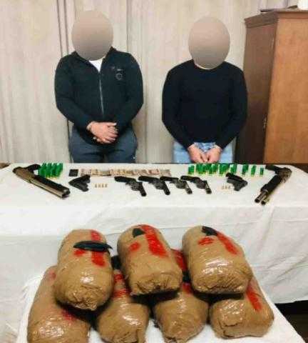 ضبط متهمين بحوزتهما «أسلحة نارية وذخائر وبانجو» في دمياط