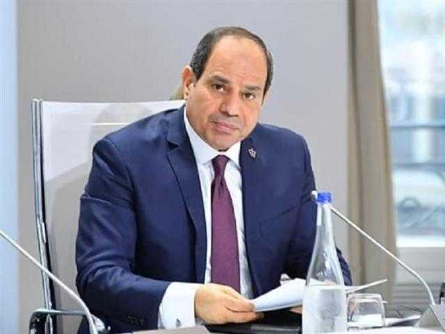 الرئيس السيسي يوفد مندوبا للتعزية