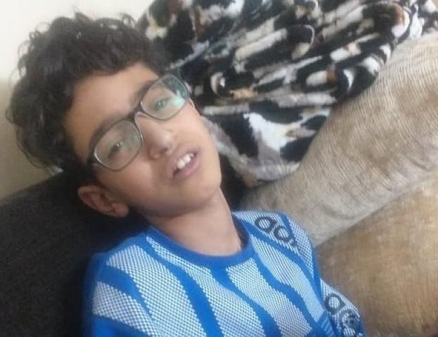 الطفل عبد الرحمن خالد حسين سليم