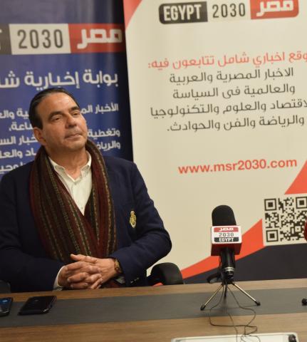 النائب أيمن أبو العلا ، وكيل أول لجنة حقوق الإنسان بالبرلمان