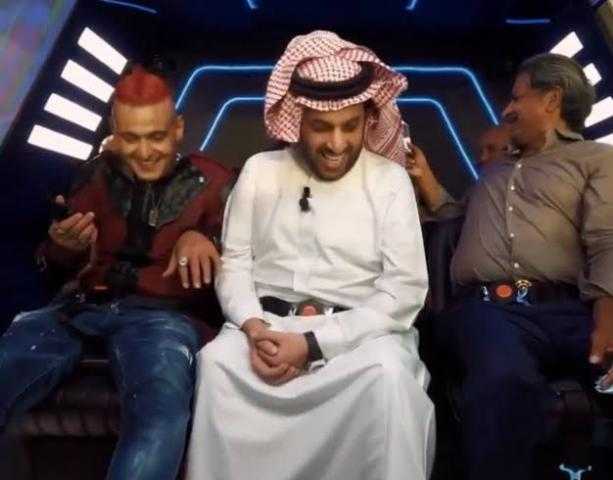 تركي آل الشيخ يمزح مع رامز جلال: لابس ترتر