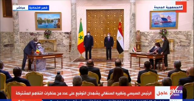 توقيع مذكرة تعاون بين وزارتي الثقافة المصرية والسنغالية - فيديو