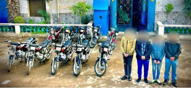 ارتكبوا 10 وقائع .. ضبط عصابة سرقة الدراجات النارية في ميت غمر