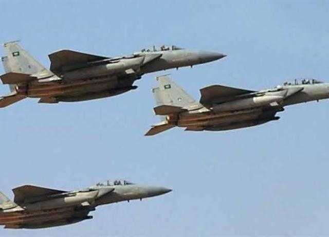 التحالف العربي يشن غارات جوية على مواقع في صنعاء اليمنية