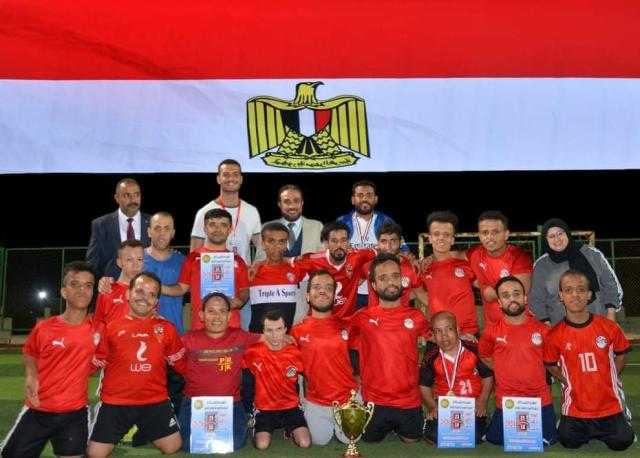 بعد الفوز بكأس العرب.. المدير الإداري لمنتخب مصر لقصار القامة: «كان مجرد حلم»