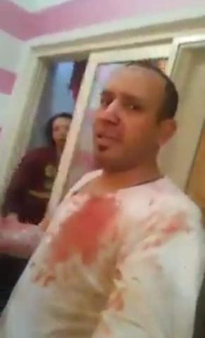 جانب من الفيديو المتداول