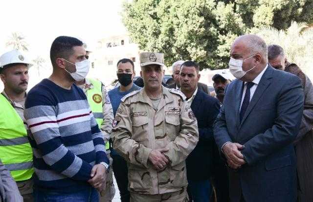 محافظ قنا يتفقد عددًا من المنشآت الطبية بفرشوط ضمن «حياة كريمة»