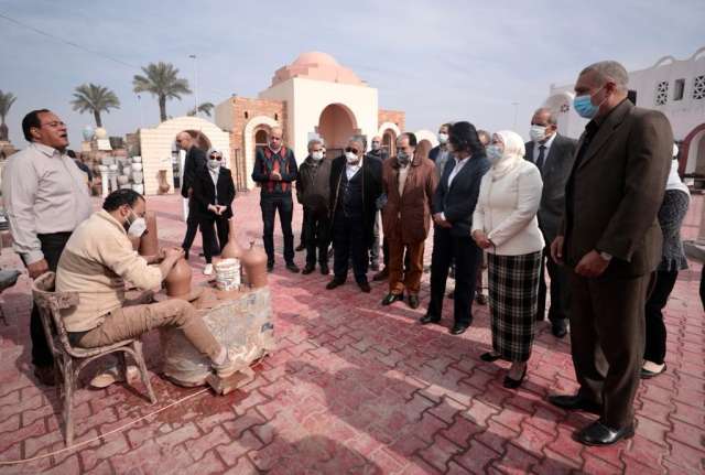 جانب من الزيارة