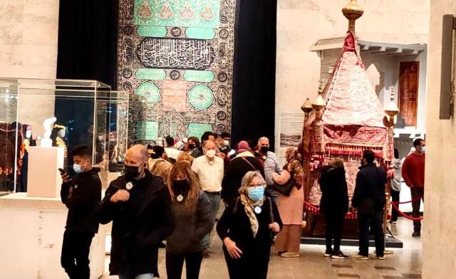 أكثر من 4700 زائر يتوافدون إلى المتحف القومي للحضارة المصرية