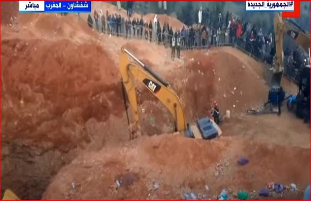 بالفيديو.. تواصل عمليات إنقاذ الطفل المغربي ريان