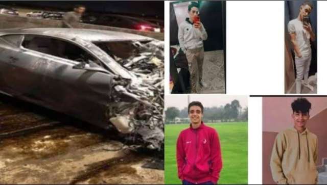 ضحايا حادث الشيخ زايد 