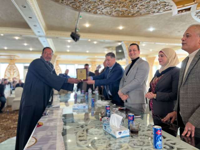 لقطات من التكريم