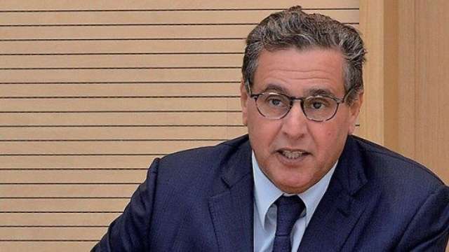  رئيس الحكومة المغربية عزيز اخنوش