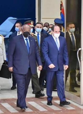 السيسي ونظيره الجيبوتي