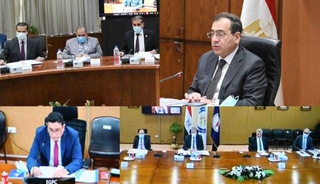 وزير البترول: الإسراع بتوسعات ميناء الحمراء البترولي لمواكبة الطفرة التنموية بالعلمين الجديدة