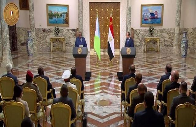 رئيس جيبوتي يكشف أبرز  المجالات التي ستشهد دفعة في التعاون مع مصر