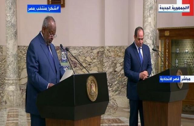 بالفيديو.. الفعاليات الكاملة للمؤتمر الصحفي للرئيس السيسي ونظيره الجيبوتي