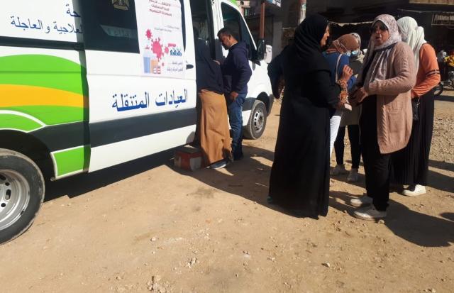 فرق التطعيم ضد فيروس كورونا بالمنوفية