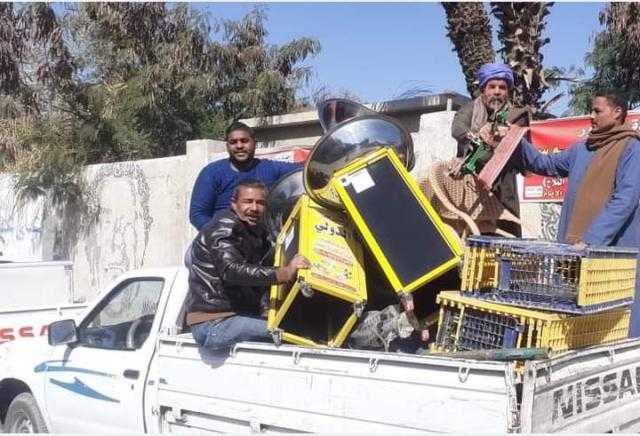 تحرير 23 محضر للاشغالات والنظافة في المنيا