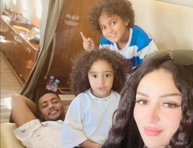 محمد رمضان وعائلته 
