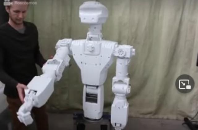 شاهد .. نموذج أول روبوت فضائي مختص لأداء مهام في محطة الفضاء الدولية