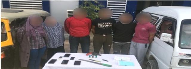 ضبط المتهمين صورة أرشيفية