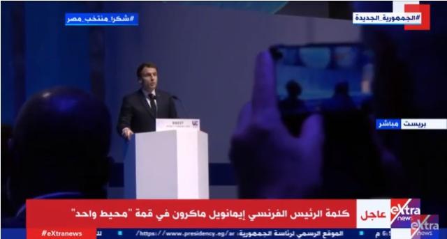 الرئيس الفرنسي: البحر مغامرة رائعة ولكن يكون به بعض المآسي  (فيديو)
