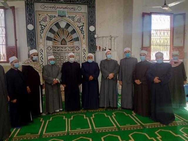 أوقاف الإسماعيلية تطلق قافلة دعوية بالتل الكبير.. صور