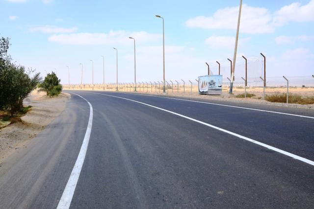 طريق جرجا الصحراوي الغربي