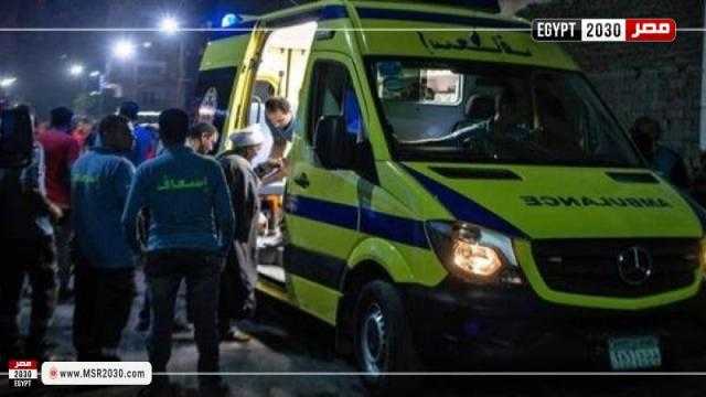 إصابة 4 أشخاص في حادثين متفرقين بالإسماعيلية
