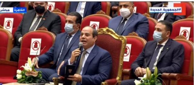 السيسي: لم نتوقف لحظة واحدة عن العمل منذ بداية كورونا