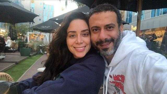 بالصورة.. هكذا احتفل محمد فراج بعيد الحب مع زوجته