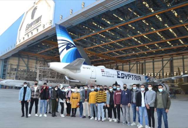ز يارة ميدانية لشركة مصر للطيران