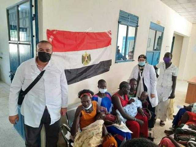 بتوجيهات من الرئيس السيسي.. وصول القافلة الطبية الثانية لجنوب السودان