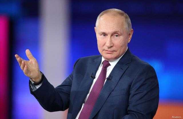 بوتين: «النازيين في أوكرانيا يتصرفون مثل الإرهابيين»