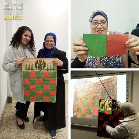 أثناء ورشة العمل بالقومي للحضارة