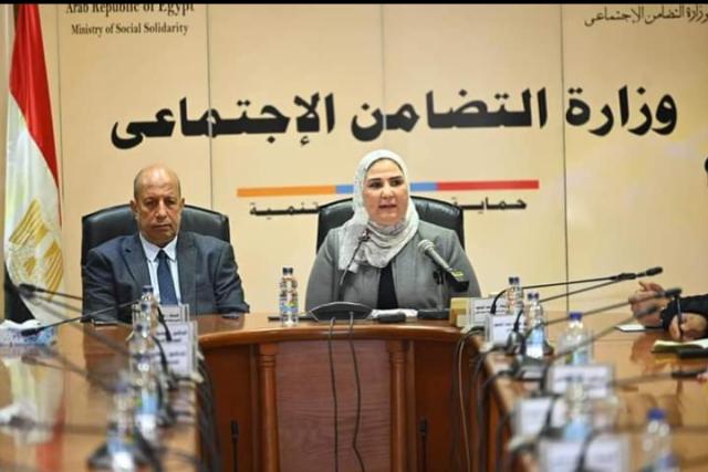 وزيرة التضامن تشهد توقيع بروتوكول مع الجمعية الشرعية